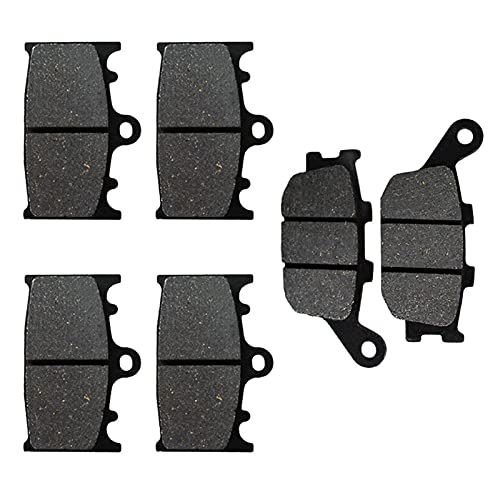 Motorrad Bremsbeläge Vorne Und Hinten Für Suzuki GSF 650 Bandit Non ABS 2007-2011 GSF650 Bandit ABS 2007 2008 2009 Bremsen (Color : Front and Rear) von COZMAX