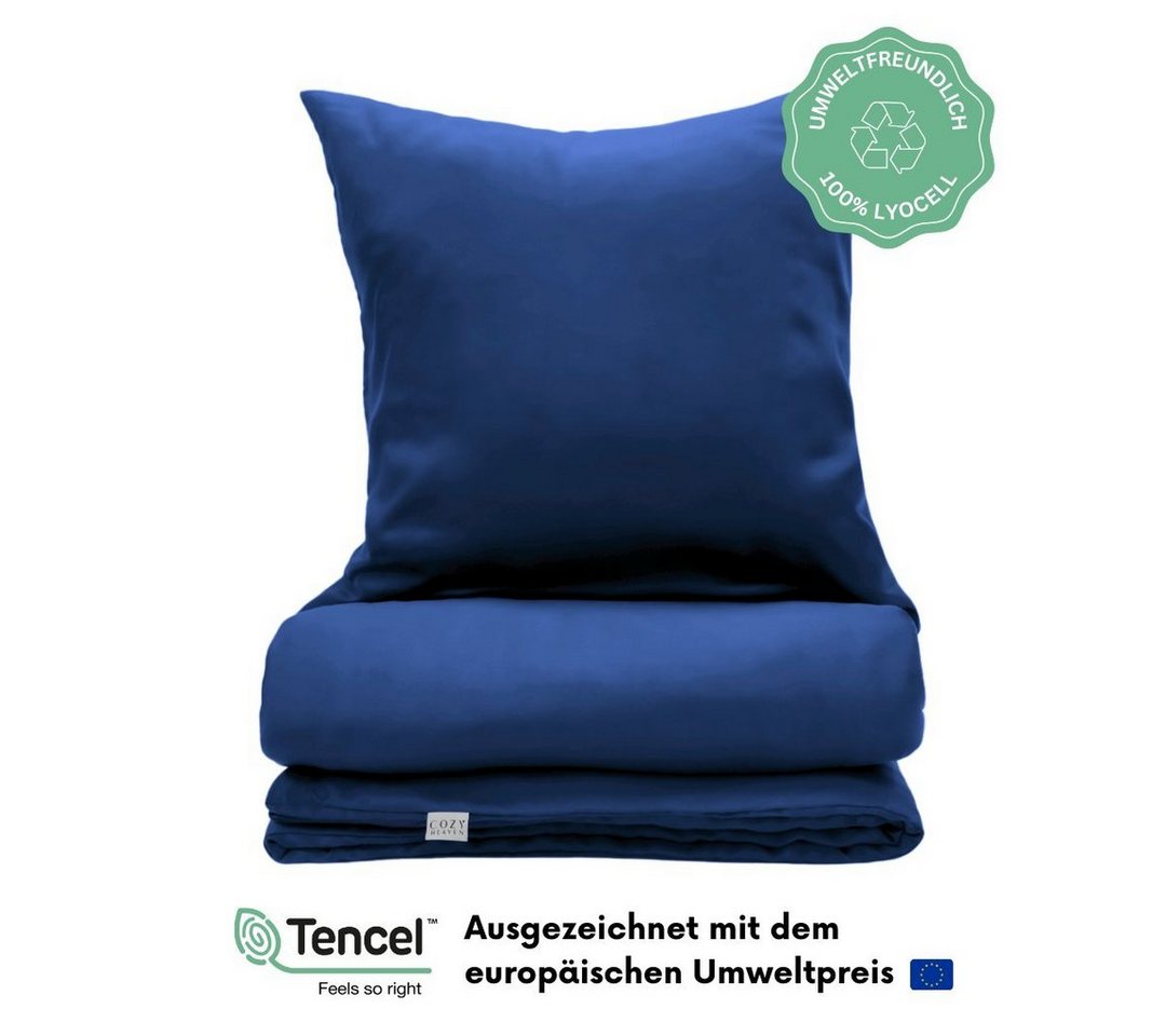 Bettwäsche Luxus Lyocell Bettwäsche, TENCEL™, Atmungsaktiv & Weich, COZY HEAVEN, 100% Lyocell, 2 teilig von COZY HEAVEN