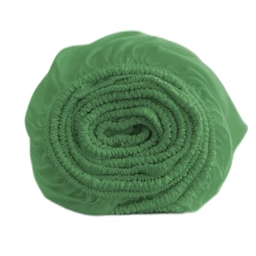 COZY HEAVEN | Luxus Lyocell Spannbettlaken (Tencel™) | Gewonnen aus Eukalyptus u.a. | Ultra Weich | Bis 30cm Höhe | Mit Seitenkennzeichnung | Atmungsaktiv | Ganzjährig geeignet (Gentle Green, 180x200) von COZY HEAVEN