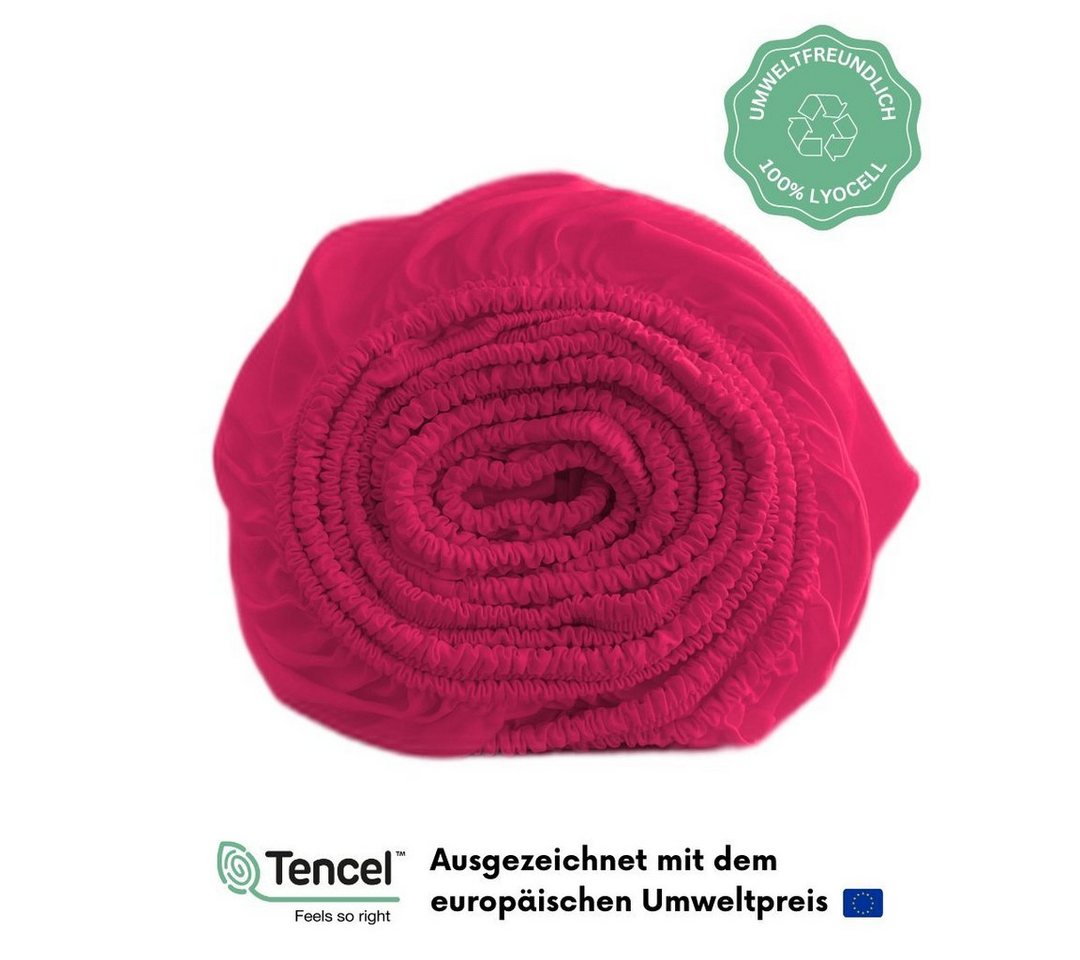 Spannbettlaken Luxus Lyocell Spannbettlaken, TENCEL™, Ultra weich, COZY HEAVEN von COZY HEAVEN