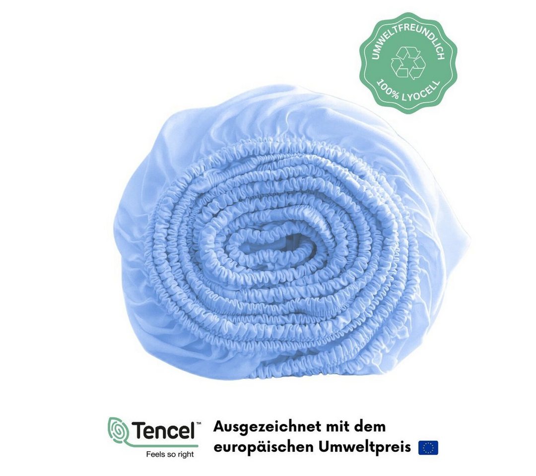 Spannbettlaken Luxus Lyocell Spannbettlaken, TENCEL™, Ultra weich, COZY HEAVEN von COZY HEAVEN