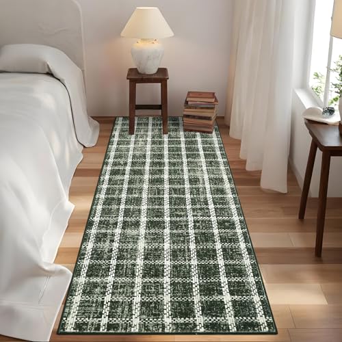 COZYLOOM Maschinenwaschbarer Teppich, 5,2 x 15,2 cm, modern, kariert, weich, dünn, für den Innenbereich, dekorativ, bedruckt, niedriger Flor, faltbare Teppiche für Wohnzimmer, Schlafzimmer COZYLOOM Maschinenwaschbarer Teppich, 5,2 x 15,2 cm, modern, kariert, weich, dünn, für den Innenbereich, dekorativ, bedruckt, niedriger Flor, faltbare Teppiche für Wohnzimmer, Schlafzimmer von COZYLOOM