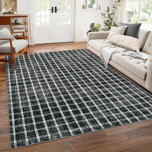 COZYLOOM Teppich, waschbar, weich, modern, für den Innenbereich, Wohnzimmer, mit Rutschfester Unterseite, niedriger Flor, dünn, faltbar, Bedruckt, für Schlafzimmer, Kinderzimmer COZYLOOM Teppich, waschbar, weich, modern, für den Innenbereich, Wohnzimmer, mit Rutschfester Unterseite, niedriger Flor, dünn, faltbar, Bedruckt, für Schlafzimmer, Kinderzimmer von COZYLOOM