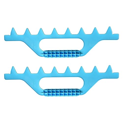 2 x Imkerei-Werkzeug mit 7 Rahmen, ergonomisches Design, geeignet für effiziente Messung mehrerer Rahmen von CPAOWEHF
