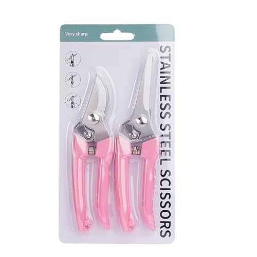 2pcs Beschnitten Schere Edelstahl Gartenschere Handheld Gartenschere Gartenschneider Für Pflanzenblumen Obst Fruchtbaumschneidelbrecher 2pcs Beschnitten Schere Edelstahl Gartenschere Handheld Gartenschere Gartenschneider Für Pflanzenblumen Obst Fruchtbaumschneidelbrecher von CPAOWEHF