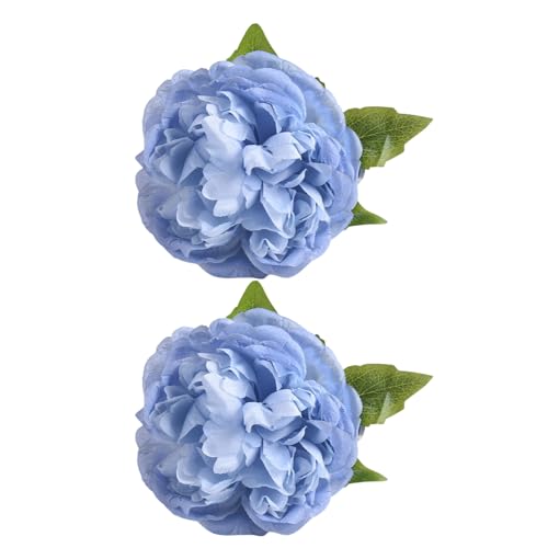 2pcs Moderne Blumenvorhang Clips Set Realistische Blumenvorhang Krawatten Elegantes Design Für Fenster Home Dekoration Krawatten von CPAOWEHF