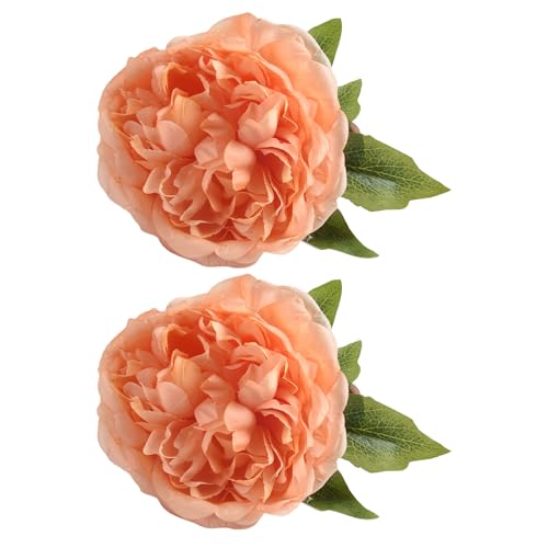 2pcs Moderne Blumenvorhang Clips Set Realistische Blumenvorhang Krawatten Elegantes Design Für Fenster Home Dekoration Krawatten von CPAOWEHF