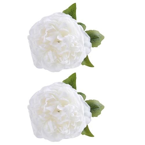 2pcs Moderne Blumenvorhang Clips Set Realistische Blumenvorhang Krawatten Elegantes Design Für Fenster Home Dekoration Krawatten von CPAOWEHF