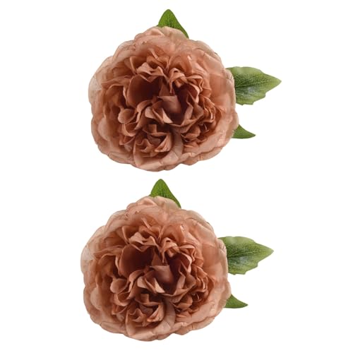 2pcs Moderne Blumenvorhang Clips Set Realistische Blumenvorhang Krawatten Elegantes Design Für Fenster Home Dekoration Krawatten von CPAOWEHF