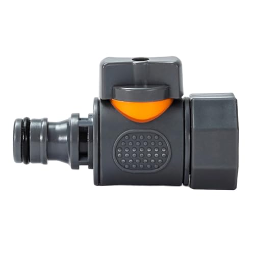 CPAOWEHF 3/4 Zoll Gartenschlauch Schnellanschluss Reparatur Kupplungswater Valved Wasserhahn Wasser Splitter Rohr Anpassung Schneller Stecker Schnellfreisetzung Wässerung Onnector von CPAOWEHF