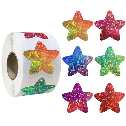 500COUNTS Fünf Speicher Stern Aufkleber Selbstkleber Wickelbezeichnungen Star Für Journalplaner Verpackung Dekoration Notizbuch Dekoration 500COUNTS Fünf Speicher Stern Aufkleber Selbstkleber Wickelbezeichnungen Star Für Journalplaner Verpackung Dekoration Notizbuch Dekoration von CPAOWEHF