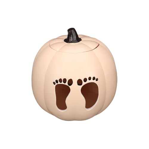 Ausgehöhlte Harzkürbisse LED Leg Lack BATTERAUTEL KUPPTEL Lampe Halloween Dekoration Für Garten Yard Mantel Innen/Außenparty Kürbisleuchte von CPAOWEHF
