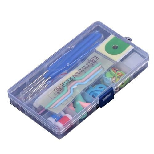 CPAOWEHF 16pcs Häkelhaken Mit Strickwerkzeugzubehör 0 7 Mm Bis 5 5 Mm Ergonomischer Häkelhaken Und Großer Augenstrick Nadel Set Und Zubehörversorgungen CPAOWEHF 16pcs Häkelhaken Mit Strickwerkzeugzubehör 0 7 Mm Bis 5 5 Mm Ergonomischer Häkelhaken Und Großer Augenstrick Nadel Set Und Zubehörversorgungen von CPAOWEHF