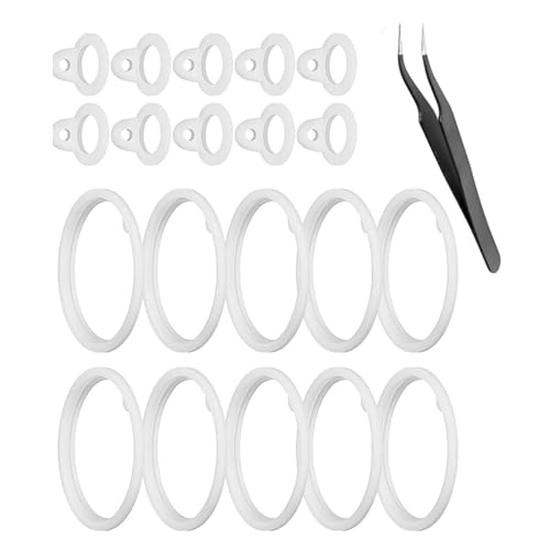 CPAOWEHF 21pieces Wasserflaschendichtung Set Silikondichtungsringe Ersatzzubehör Für Spout Deckel Geeignet Um Leckere Silikondichtungsringe Zu Sammeln von CPAOWEHF