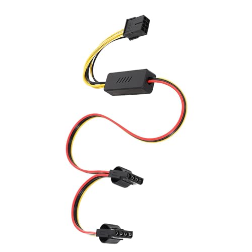 CPAOWEHF 4Pin Bis 8Pin Festplatten Stromversorgungskabel Steckverbinder Verlängerungskabel Für Computer Desktop PC Gaming PC Netzteiladapter von CPAOWEHF