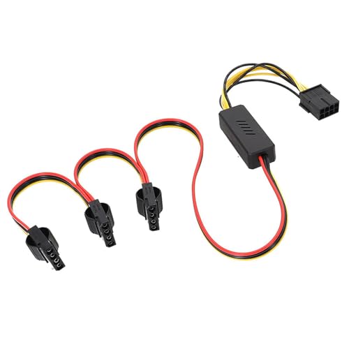 CPAOWEHF 4Pin Bis 8Pin Festplatten Stromversorgungskabel Steckverbinder Verlängerungskabel Für Computer Desktop PC Gaming PC Netzteiladapter von CPAOWEHF