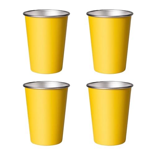 CPAOWEHF 4pcs Multifunktional 350/500 Ml Edelstahl Pint Cups Spülmaschine Sicher Und Effektiv Für Einfache Lagerung Und Reisestecher Mit Haltbarer Metallbecher CPAOWEHF 4pcs Multifunktional 350/500 Ml Edelstahl Pint Cups Spülmaschine Sicher Und Effektiv Für Einfache Lagerung Und Reisestecher Mit Haltbarer Metallbecher von CPAOWEHF