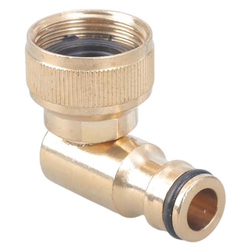 CPAOWEHF 90 Grad Gartenschlauch Ellbogen 3/4 "Messing Wasserschlauchanschlüsse Und Armaturen Mit Hochleistungs Schlauchrohradapter Ausgestattet CPAOWEHF 90 Grad Gartenschlauch Ellbogen 3/4 "Messing Wasserschlauchanschlüsse Und Armaturen Mit Hochleistungs Schlauchrohradapter Ausgestattet von CPAOWEHF