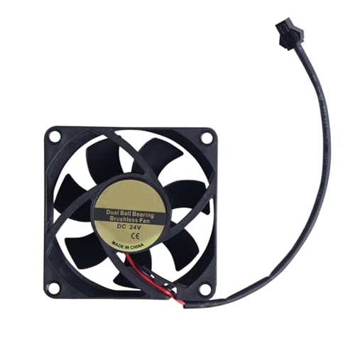CPAOWEHF Doppellager 7025 70 Mm 70 X 70 X 25 Mm 24 V 5000 U/min Lüfter Computer Lüfter Gehäuse Lüfter 3D Drucker Teil von CPAOWEHF