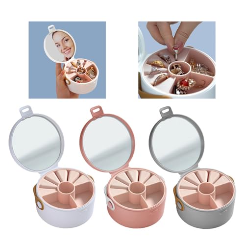 CPAOWEHF Elegante Schmucklagerbox Tragbare Doppelschicht Schmuckschachtel Mit Robusten Materialien Für Sichere Aufbewahrungsgeschenk Für Frauen CPAOWEHF Elegante Schmucklagerbox Tragbare Doppelschicht Schmuckschachtel Mit Robusten Materialien Für Sichere Aufbewahrungsgeschenk Für Frauen von CPAOWEHF