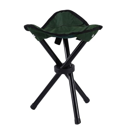 CPAOWEHF Gartenklapper Sitzstativstuhl Klafbare 3 Beinstuhl Zum Wandern Camping Fishing Stativhocker Tragbarer Faltbarer Picknickhocker von CPAOWEHF