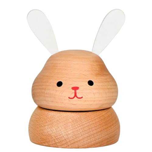 CPAOWEHF Handwerk Holz Pilze Rotierende Musikbox Klassische Melodien Rotierende Verwendung Von Heimdekoration Für Kinder Erwachsene Holzmusik von CPAOWEHF