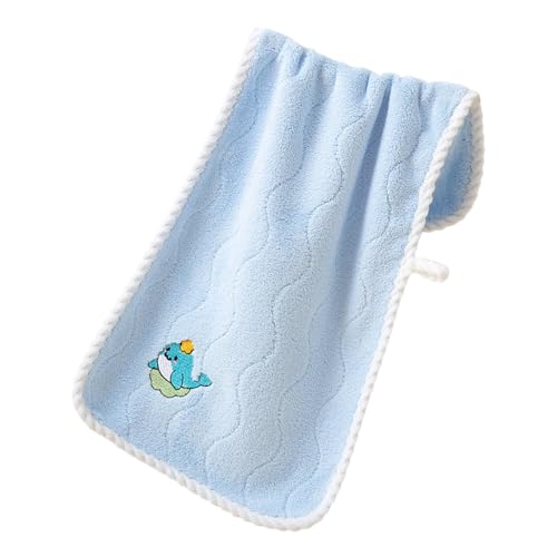 CPAOWEHF Kindergesicht Handtuch Tierdruck Stickerei Weiches Absorptionswaschlappen Für Kinder Bequemes Gesicht Für Kleinkind von CPAOWEHF