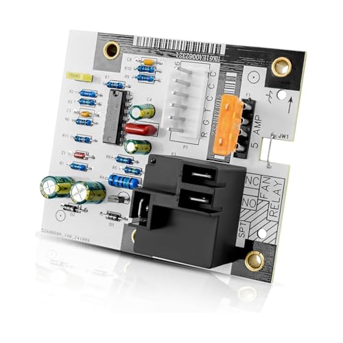 CPAOWEHF Lüftergebläserschaltplatine Kunststoff Motherboard Stromersatz Elektronisch Geeignet Für Reparaturgebläse Easy Installation Circuit Board von CPAOWEHF