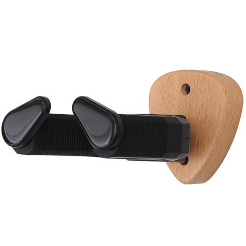 CPAOWEHF Multifunktionaler Gitarren-Wandhaken, Musikinstrument-Aufhänger, Holzstruktur, geeignet für Gitarren, Ukulelen, Violinen, platzsparend, schützende Gitarrenaufbewahrung, Wandhalterung CPAOWEHF Multifunktionaler Gitarren-Wandhaken, Musikinstrument-Aufhänger, Holzstruktur, geeignet für Gitarren, Ukulelen, Violinen, platzsparend, schützende Gitarrenaufbewahrung, Wandhalterung von CPAOWEHF