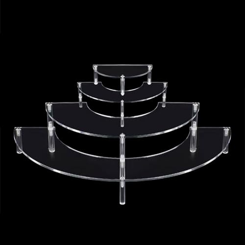CPAOWEHF Platzsparen Sparende Multi Acryl Display Für Zahlen Parfums Und Cupcakes Dessertregal Für Partys Und Home Use Cupcakes Standhalter von CPAOWEHF