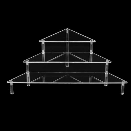 CPAOWEHF Platzsparen Sparende Multi Acryl Display Für Zahlen Parfums Und Cupcakes Dessertregal Für Partys Und Home Use Cupcakes Standhalter von CPAOWEHF