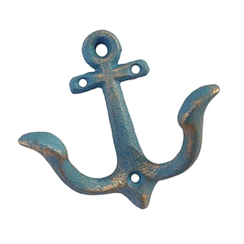 CPAOWEHF Retro Form Eisenwandhaken Für Bukolische Häuser Dekore Decors Heavy Duty Hanging Haken Für Mocketaschen Party Dekoration Marine Homes Accessoire von CPAOWEHF