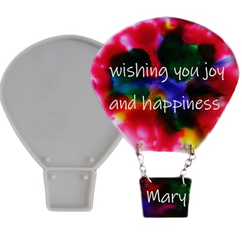 CPAOWEHF Robuste Mehrzweck-Silikonform mit Heißluftballon-Designs, Zubehör für Partyzubehör und Bastelbegeisterte CPAOWEHF Robuste Mehrzweck-Silikonform mit Heißluftballon-Designs, Zubehör für Partyzubehör und Bastelbegeisterte von CPAOWEHF