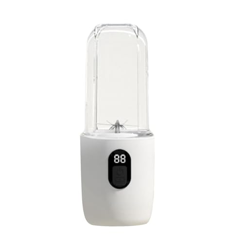 CPAOWEHF Tragbarer Juicer Cup Effizienter USB Wiederaufladbarer Miniatur Kunststoff Küchenmaschine Reisefreundlicher Protein Shakes Maker Smoothie Maker CPAOWEHF Tragbarer Juicer Cup Effizienter USB Wiederaufladbarer Miniatur Kunststoff Küchenmaschine Reisefreundlicher Protein Shakes Maker Smoothie Maker von CPAOWEHF