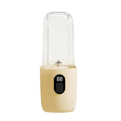 CPAOWEHF Tragbarer Juicer Cup Effizienter USB Wiederaufladbarer Miniatur Kunststoff Küchenmaschine Reisefreundlicher Protein Shakes Maker Smoothie Maker CPAOWEHF Tragbarer Juicer Cup Effizienter USB Wiederaufladbarer Miniatur Kunststoff Küchenmaschine Reisefreundlicher Protein Shakes Maker Smoothie Maker von CPAOWEHF