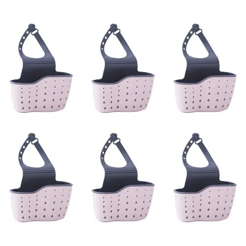 Doppelschichtspüle Hanging Bag Verstellbare Befestigungselemente Wasserdichte Küchenschwamm Abflusskorb Täglich Gebrauch Doppelschichtspüle Hanging Bag Verstellbare Befestigungselemente Wasserdichte Küchenschwamm Abflusskorb Täglich Gebrauch von CPAOWEHF