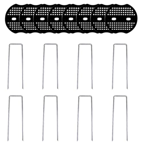 Erdanker Heringe Haken Gartenanker Gartenvliesanker Geeignet für Stoff Gartenvlies und Zäune Multi Erde Kompatibilität Heringe Erdanker Heringe Haken Gartenanker Gartenvliesanker Geeignet für Stoff Gartenvlies und Zäune Multi Erde Kompatibilität Heringe von CPAOWEHF