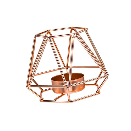 Geometrischer Kerzenbecher Kerzenhalter Zur Verbesserung des Wohnzimmers Oder Der Schlafzimmerdekoration Candlestick Home Dekoration von CPAOWEHF