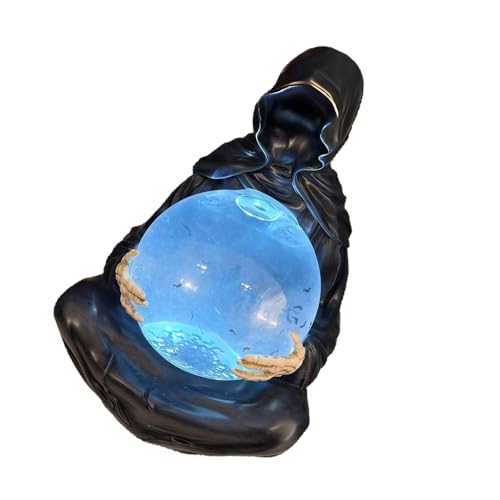 Harze Tod Gott Kristall LED Leuchte Fliegende Fledermäuse Halloween Für Heimpartys & Sammlergeschenke Fliegende Fledermauskristallkugel Mit LED Licht Harze Tod Gott Kristall LED Leuchte Fliegende Fledermäuse Halloween Für Heimpartys & Sammlergeschenke Fliegende Fledermauskristallkugel Mit LED Licht von CPAOWEHF