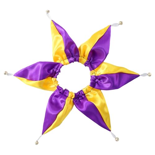 CPAOWEHF Haustierhund Halloween Party Halsband Schal Cosplay Clown Kostüm Schal Für Hunde Katzen Urlaub Kleidung Hund Cosplay Accessoires Halloween Haustier Schal von CPAOWEHF