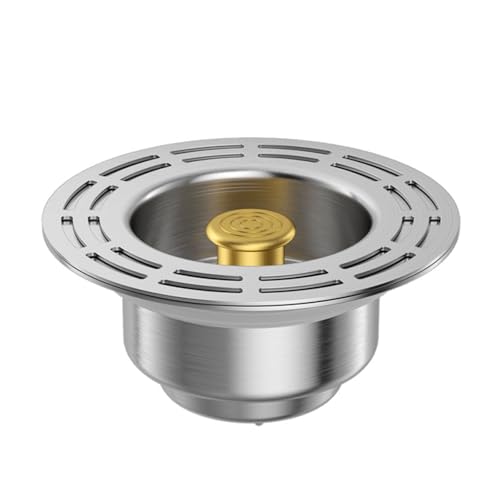 Küchenspüle Abfluss Korb Antiklogging Drain Stopper Absprungkernen Sink Sieb Waschbecken Abflussfilter Einfach Zu Bedienen Zu Verwenden Küchenspüle Abfluss Korb Antiklogging Drain Stopper Absprungkernen Sink Sieb Waschbecken Abflussfilter Einfach Zu Bedienen Zu Verwenden von CPAOWEHF