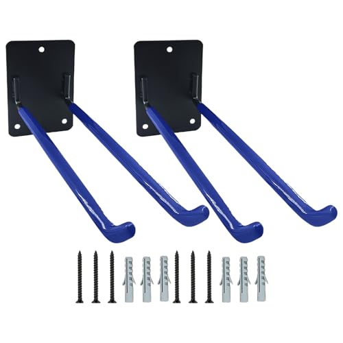 Packung Mit 2 Schweren 10 Zoll Wandmontage Garage Haken Zum Aufhängen Von Leitern Reifen Werkzeuge Mit Gummibeschichtung Und Eisenkonstruktion Doppelhaken Design Garage Organisatoren Packung Mit 2 Schweren 10 Zoll Wandmontage Garage Haken Zum Aufhängen Von Leitern Reifen Werkzeuge Mit Gummibeschichtung Und Eisenkonstruktion Doppelhaken Design Garage Organisatoren von CPAOWEHF