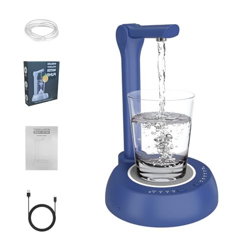Praktische Desktop Elektrowasserpumpen Für 1-5 Gallonen Flaschen Mit Großer Kapazitätsbatterie Für Jeden Anlass Tragbare Wasserflaschenpumpe Einstellbar von CPAOWEHF