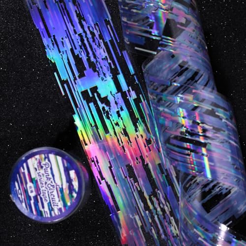Punk Rock Scrapbooking Pet Aufkleber Klares Klebeband Für Handwerksschulprojekte Und Büro Nutzung Haustier Transparent von CPAOWEHF