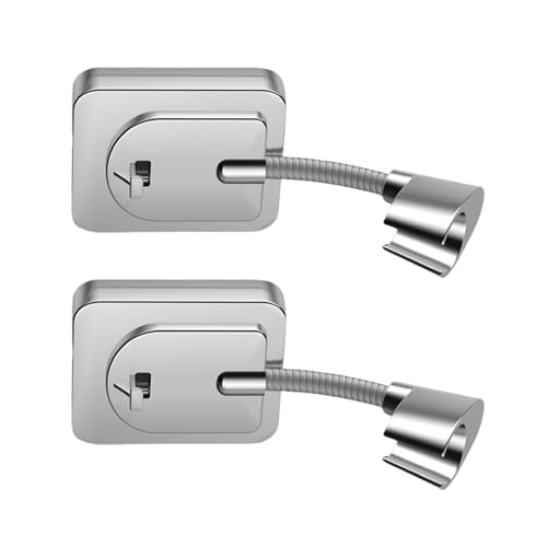 Set mit 2 abnehmbaren Mehrzweck-Duschhaltern, einfach zu installieren, für verbesserte Dusche im Hotel, Badezimmer, moderne Badezimmer-Dekoration Set mit 2 abnehmbaren Mehrzweck-Duschhaltern, einfach zu installieren, für verbesserte Dusche im Hotel, Badezimmer, moderne Badezimmer-Dekoration von CPAOWEHF