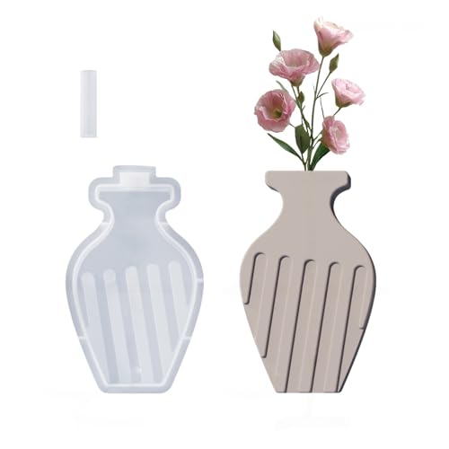 Streifen Silikonvase Formen Epoxidharz Silikonform Blütenvase Silikonformen Für Blumenvase Home Dekoration Streifen Silikonvase Formen Epoxidharz Silikonform Blütenvase Silikonformen Für Blumenvase Home Dekoration von CPAOWEHF