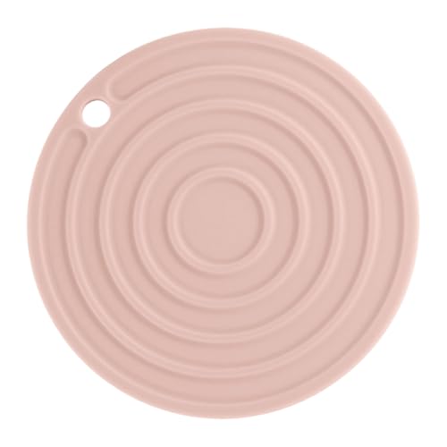 wasserdichte Silikonwärme Resistente Esstisch Matte Haushalt Rund Isoliertes Placemat Praktische Wärmeisolierung Pfanne Silikon Matte von CPAOWEHF