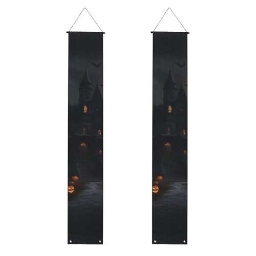 Halloween-Gothic-Druck, lebendige Ästhetik, festliche Atmosphäre, Banner, Dekoration, Innen- und Außenbereich, Feiern Halloween-Gothic-Druck, lebendige Ästhetik, festliche Atmosphäre, Banner, Dekoration, Innen- und Außenbereich, Feiern von CPAQasg