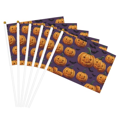 Halloween-Kürbis1-Druck, praktische Handflagge, vielseitige Flaggen, Mastpartys, Paraden, Dekorationen, Urlaub Halloween-Kürbis1-Druck, praktische Handflagge, vielseitige Flaggen, Mastpartys, Paraden, Dekorationen, Urlaub von CPAQasg