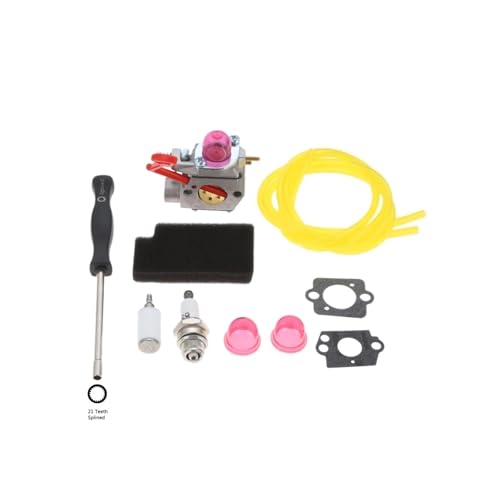 CPCDPOUNNK 1 Set WT875 Vergaser-Kit für Poulan Pro BVM200C BVM200VS P200C GBV325 P325 Gebläsewerkzeugteile Ersatz von CPCDPOUNNK